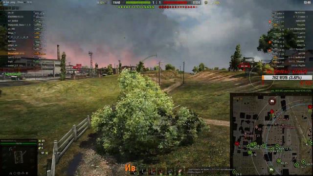 World of Tanks. Cromwell.СТ-15 на Т 55А попытка №n... смотреть онлайн