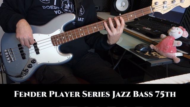 Test Fender Player Series Jazz Bass 75th смотреть онлайн