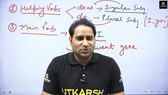 Present Indefinite Tense (Part-1) | Tense | English Grammar | S.V. Singh Sir | Utkarsh Online Schoo
