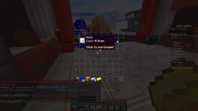 Реально ЧИТЕРСКИЙ ПОЛЁТ- не кликбейт [Bed Wars Minecraft] смотреть онлайн