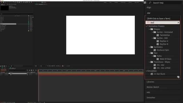 After Effects: CC Star Burst Effect смотреть онлайн