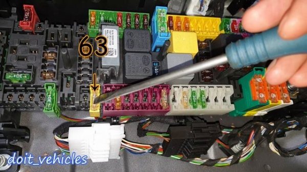 Mercedes w176 All the Fuses and Relays Location / Diagram - A class A180