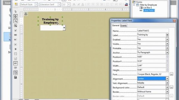 LibreOffice Base (64) Junction Tables part 2