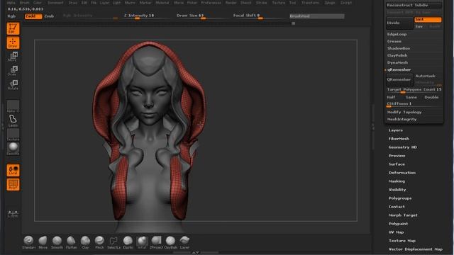 New ZBrush Tutorial: Sculpting Anatomy for Females in ZBrush смотреть онлайн