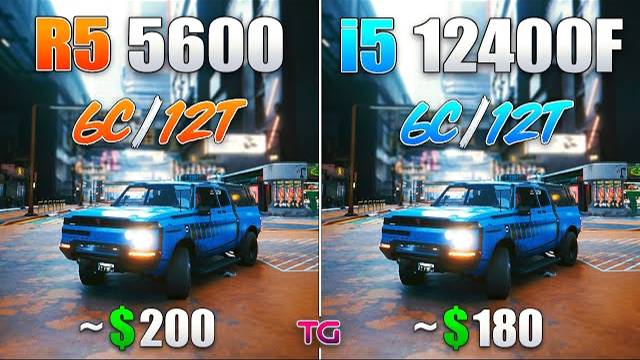 Ryzen 5 5600 vs Core i5 12400F - Test in 8 Games смотреть онлайн