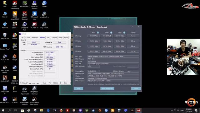 มาชมประสิทธิภาพของ CPU AMD RYZEN 7 3700X กันครับ смотреть онлайн