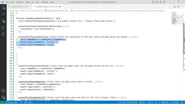 Building a Connect Four Library in TypeScript - Step by Step Guide - Part 3 смотреть онлайн