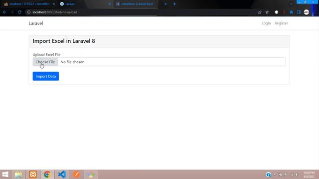 Laravel 8 in HINDI - How to Import Excel file data into database in laravel 8 | Import Excel Hindi смотреть онлайн