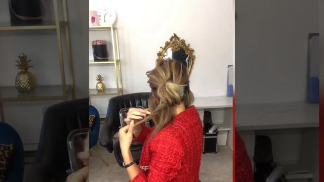 Прическа на Новый Год своими руками смотреть онлайн