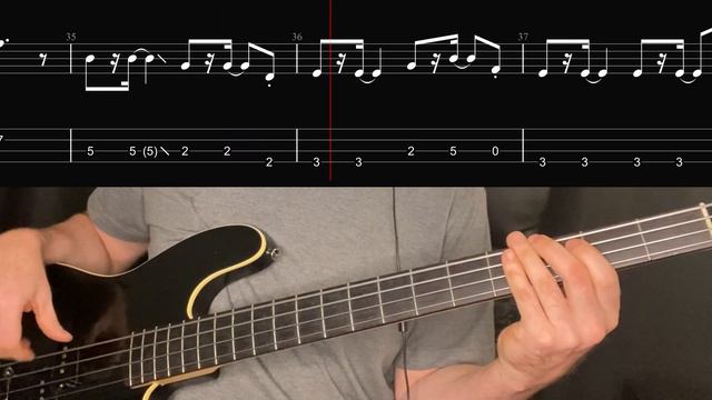 Billy Joel - Just The Way You Are (Bass Line w/ Tabs and Standard Notation) смотреть онлайн