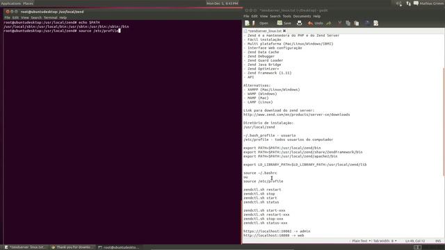 Instalando Zend Server CE 5.5 (PHP 5.3) no Linux (Ubuntu 11.10) - FULL HD смотреть онлайн