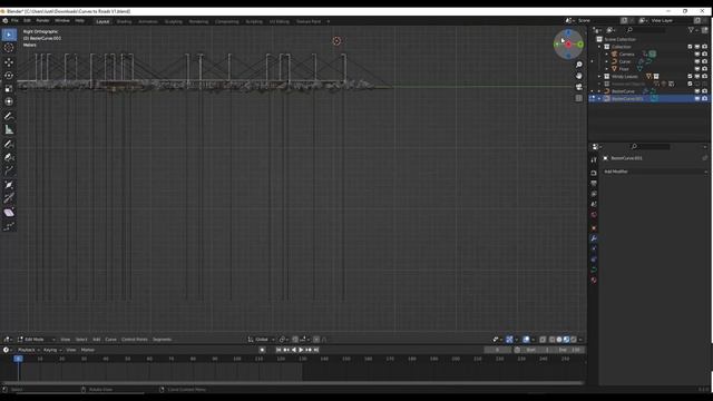 Geometry Nodes ROAD GENERATOR - Curves to Roads! (Amazing Node Tool) смотреть онлайн