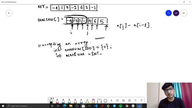 Maximum Sum Subarray - Optimized Cumulative Sum Approach | DSA Complete Course | Newton School смотреть онлайн