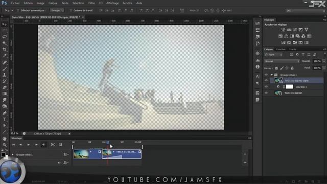 Formation Photoshop CS5 & CS6 - Panneau Montage Video Nouveauté смотреть онлайн