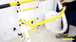 Сборка шведской стенки. Установка шведской стенки.