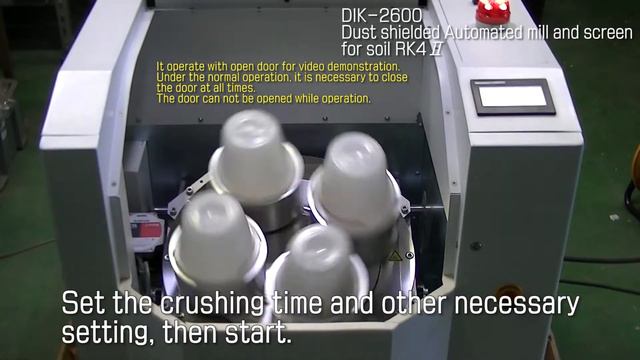 【Demonstration】Dust Shield Mill and Sieve for soil RK4 II - DIK-2610 - Daiki Rika Kogyo Co., Ltd. смотреть онлайн