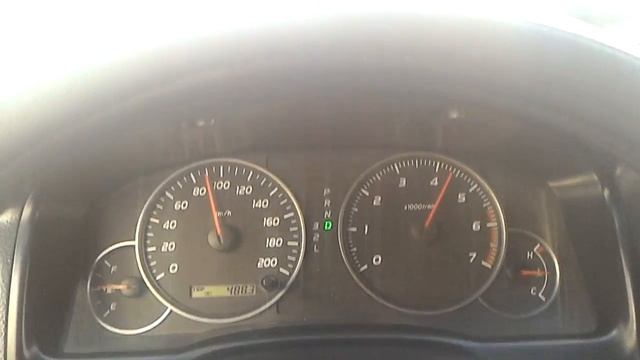 Prado120 2.7L Разгон до 100 км/ч Land Cruiser 120 The Legend