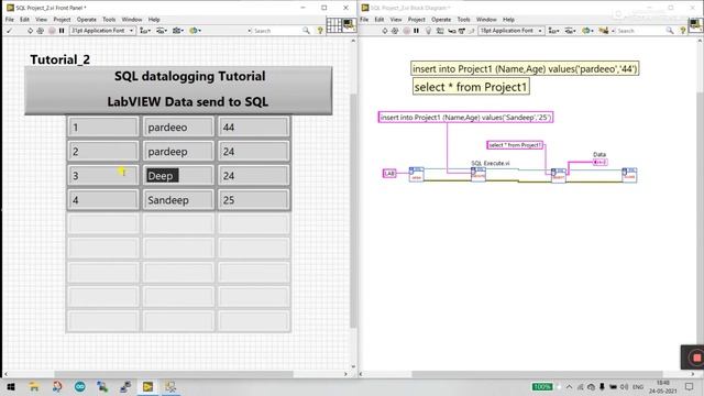 LabVIEW | LabVIEW Data send to SQL | Part 2 | LabVIEW + SQL | LabVIEW Programming смотреть онлайн