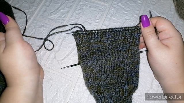 МК. Мужские носки спицами. Самый простой способ! Сколько петель набрать на разные размеры! смотреть онлайн