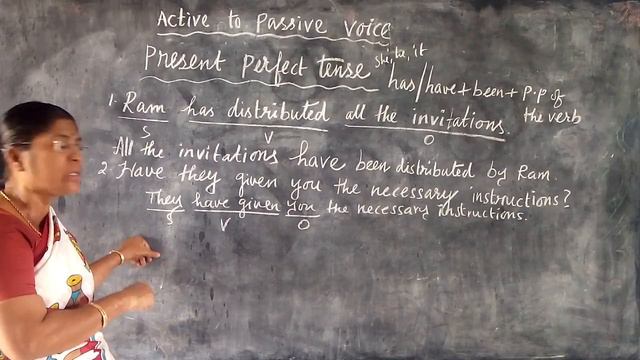 Active to Passive Voice ( Present Perfect Tense ) Part 6 смотреть онлайн