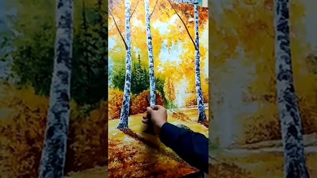 Студия "Творчество и театр". Рисуем большой холст. Часть 23 смотреть онлайн