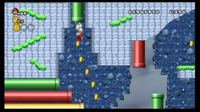 Another Super Mario Bros. Wii 100%: 7-4 смотреть онлайн