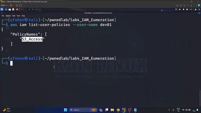#4 Lab - Intro to AWS IAM Enumeration | Pwned Labs | Cloud Security #aws #cloud смотреть онлайн