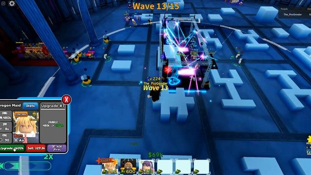 Soloing Dueled Raid w/ 3 Units Only! | All Star Tower Defense Roblox смотреть онлайн