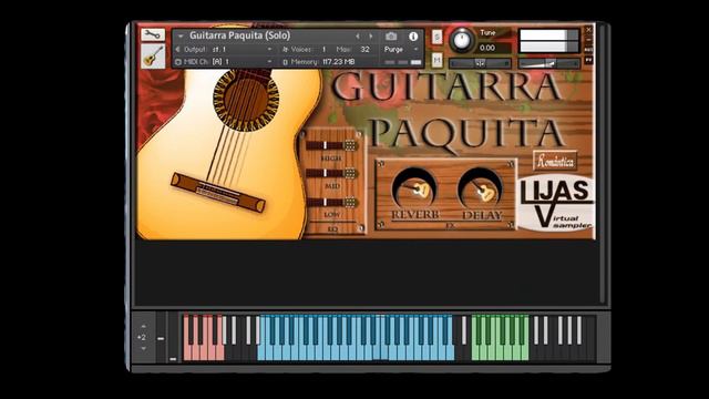 Guitarra Paquita Kontakt 6.1.0 (Spanish Guitar) смотреть онлайн