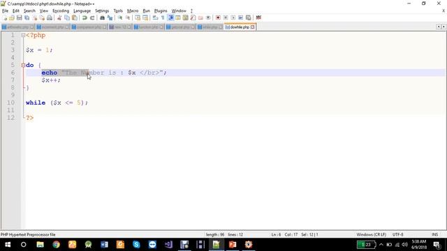 Lecture 25 Do while Loop in PHP PHP tutorials for beginners in urdu hindi смотреть онлайн