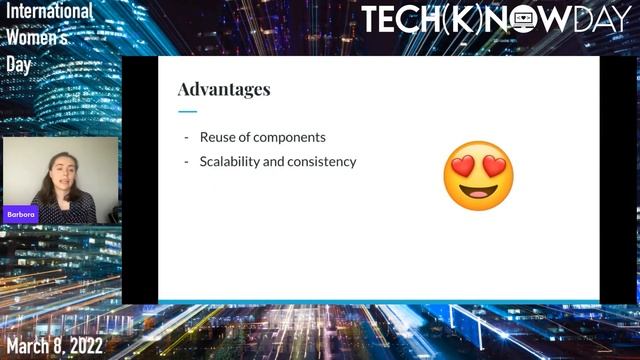 Barbora Cernakova - Structuring your React app for reusable and consistent design - TECH(K)NOW Day смотреть онлайн