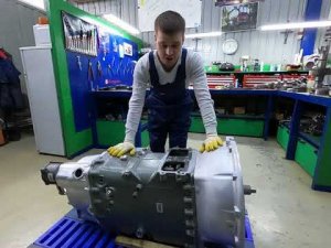 Как разобрать коробку передач Вольво