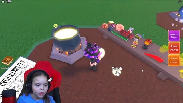 Сумасшедшее Зельеварение в Роблокс. Учу варить Зелье Wacky Wizards ROBLOX. смотреть онлайн