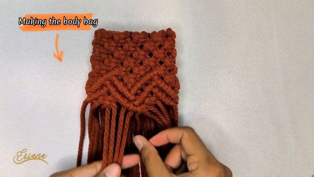 DIY how to make Macrame phone bag || sling bag || Cross body bag || Macrame tutorial for beginners смотреть онлайн