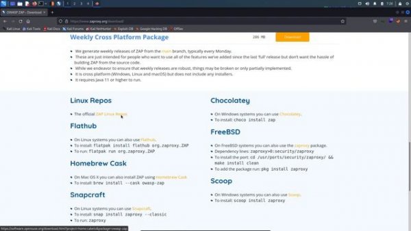 4.11. Introduction to OWASP ZAP