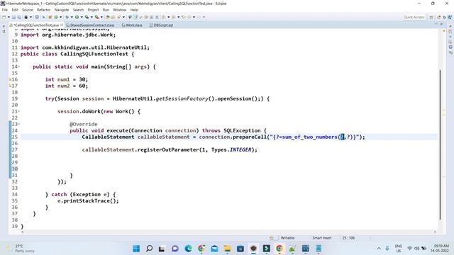 How to call custom database functions with JPA and Hibernate ?| KK HindiGyan смотреть онлайн