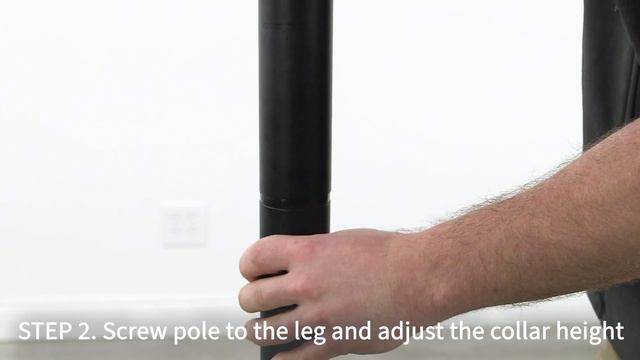 STAND-TV70B Black V-Base Studio TV Stand By VIVO