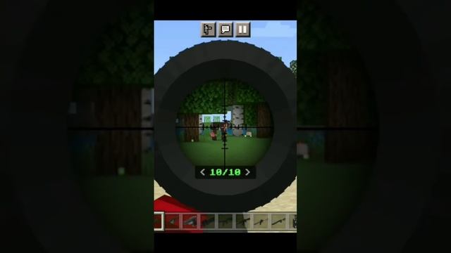 Actual Guns 3D Addon Minecraft PE Bedrock