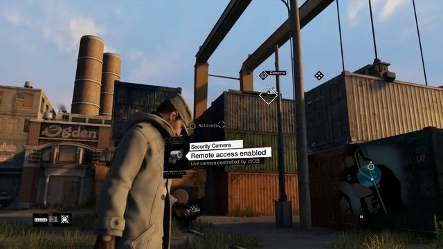 Watch Dogs - A Black Spot There-ish: Hack Carriers Climb Crates Activate Last Generator, Clara смотреть онлайн