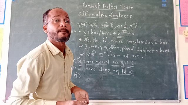 Affirmative sentence of present perfect tense смотреть онлайн