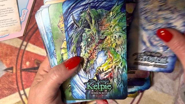 Arcane Creatures Oracle and More Hex Cores Unboxing and Flip Through смотреть онлайн