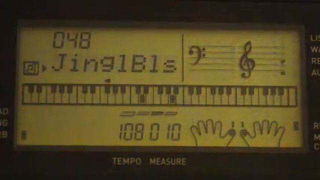 Casio Demo Songs - 048 JINGLE BELLS смотреть онлайн
