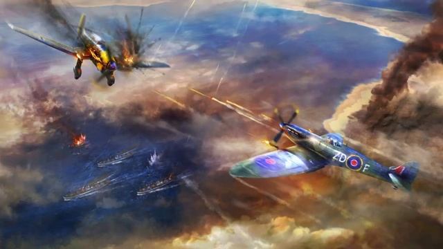 "WARPLANES WW2 DOGFIGHT" "1 часть прохождения за США" смотреть онлайн