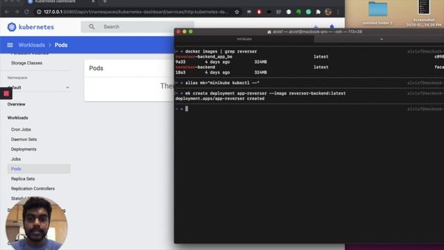 Kubernetes in 2 steps with only local image смотреть онлайн