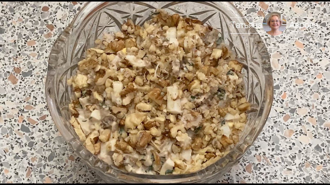 Вкусный салат за считанные минуты из простых продуктов