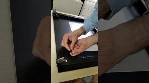 Снять дверцу духовки Midea