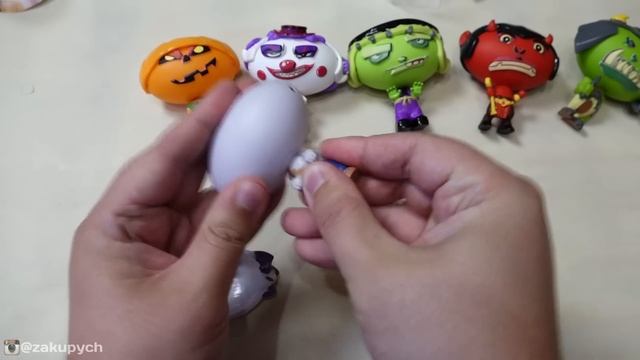 УЖАСНЫЕ Хэллоуин ИГРУШКИ ЯЙЦА ГЕРОИ Hero Eggs смотреть онлайн