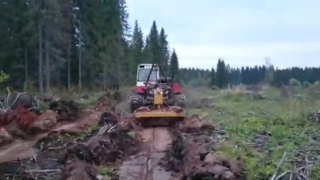 Плуг лесной ПЛП-135 с подъемным устройством НУ-135 (ТДТ-55, ТТ-4) Леспромресурс г. Киров смотреть онлайн