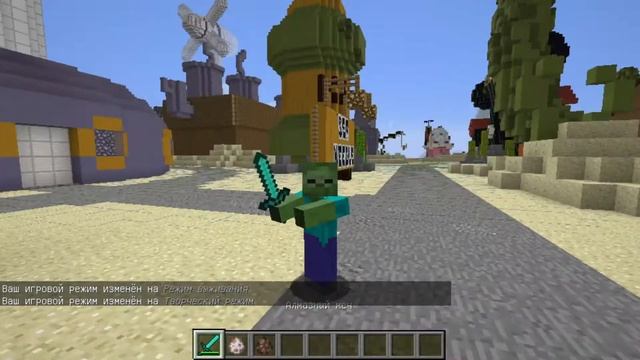 Morphing превратись в любого моба | Minecraft обзор мода смотреть онлайн