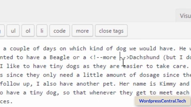 Changing The More Tag in Wordpress смотреть онлайн